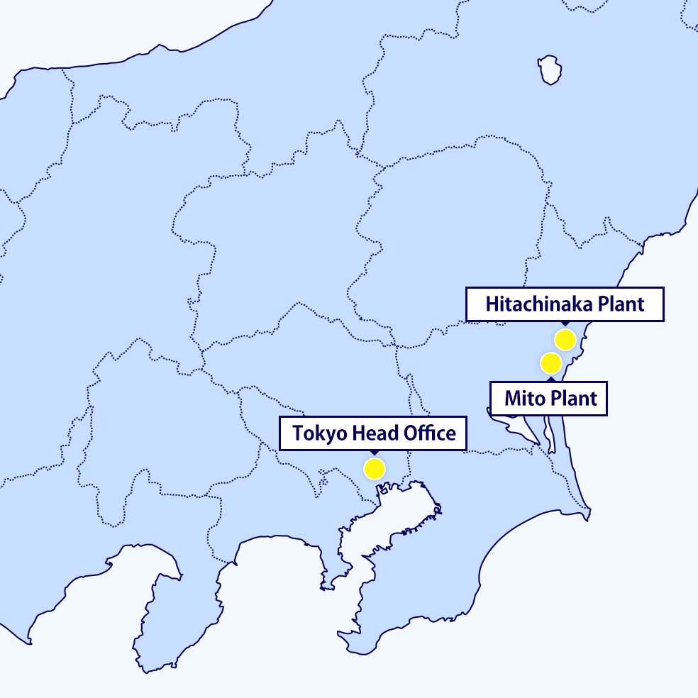 日本 Location Map