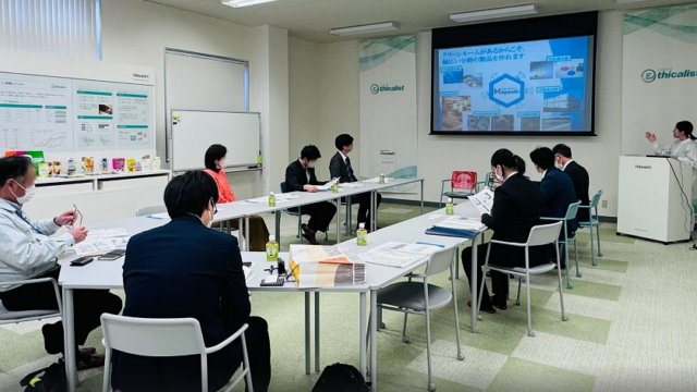 工業高校教職員の皆様にご来社頂き、企業見学を実施致しました